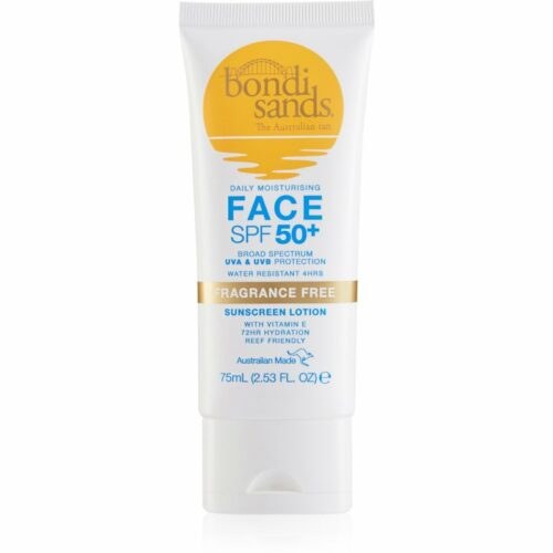 Bondi Sands SPF 50+ Face Fragrance Free opalovací krém na