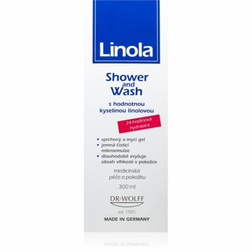Linola Shower and Wash hypoalergenní sprchový gel 500