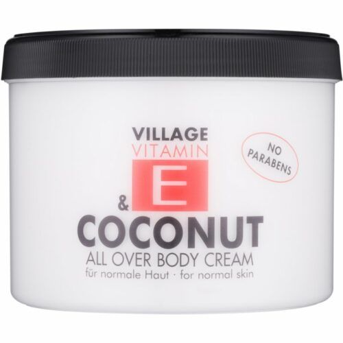 Village Vitamin E Coconut tělový krém