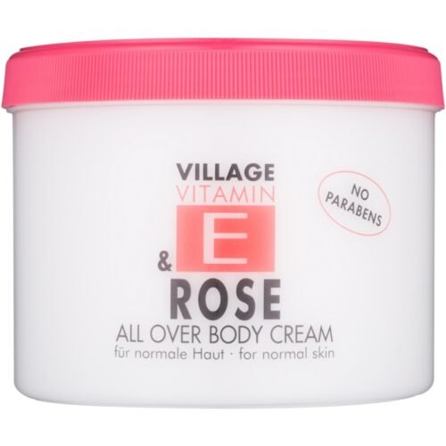 Village Vitamin E Rose tělový krém