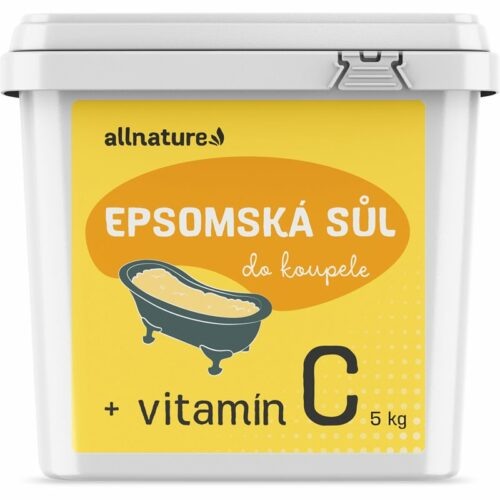 Allnature Epsomská sůl Vitamin C sůl do koupele