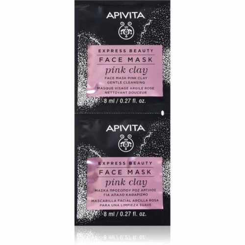 Apivita Express Beauty Pink Clay čisticí maska