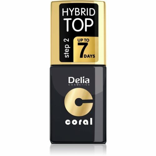 Delia Cosmetics Coral Nail Enamel Hybrid Gel gelový