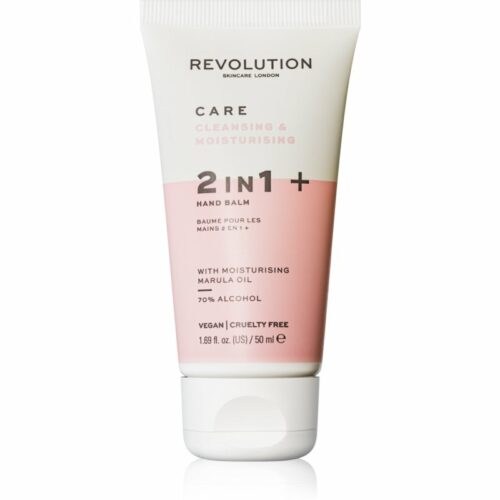 Revolution Skincare Hand Care Sanitiser and Moisture Balm čisticí gel