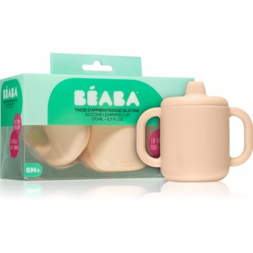 Beaba Silicone learning cup hrnek s