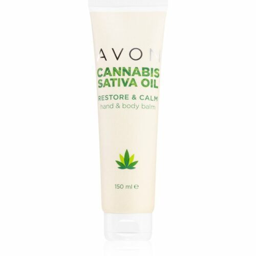 Avon Cannabis Sativa Oil Restore & Calm krém na ruce