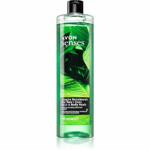 Avon Senses Jungle Rainburst šampon a sprchový gel
