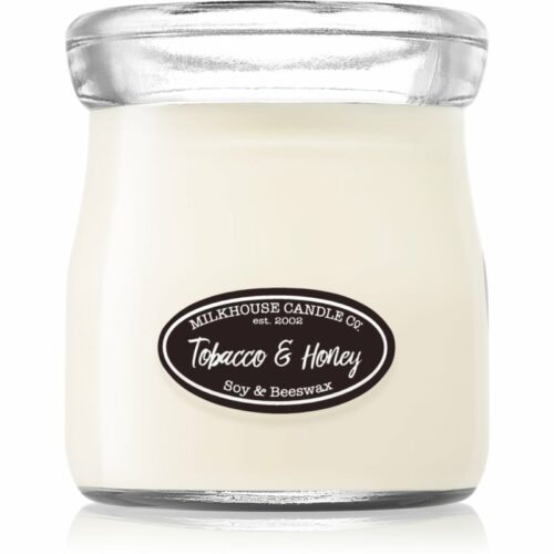Milkhouse Candle Co. Creamery Tobacco & Honey vonná svíčka Cream