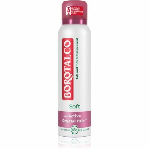 Borotalco Soft Talc & Pink Flower deodorant ve