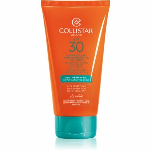 Collistar Special Perfect Tan Active Protection Sun Cream voděodolný
