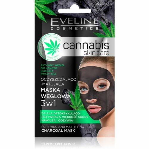 Eveline Cosmetics Cannabis čisticí jílová pleťová
