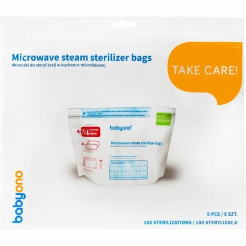 BabyOno Take Care Microwave Steam Sterilizer Bags sterilizační