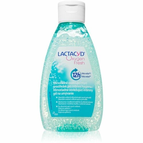 Lactacyd Oxygen Fresh osvěžující čisticí gel na