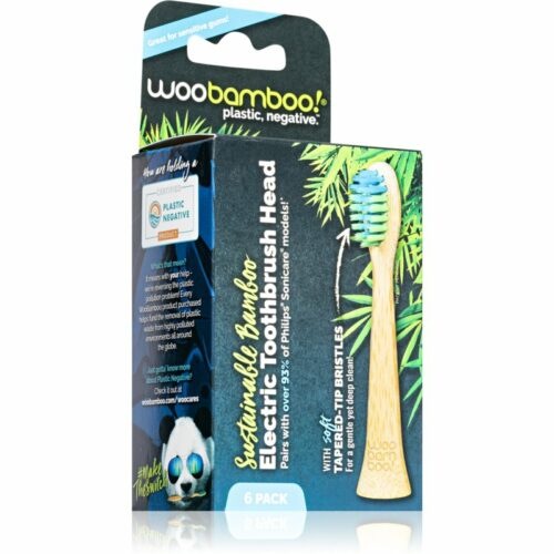 Woobamboo Eco Electric Toothbrush Head náhradní hlavice pro zubní kartáček