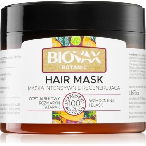 L’biotica Biovax Botanic regenerační maska na vlasy 250