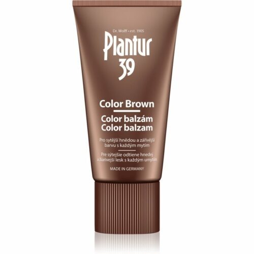 Plantur 39 Color Brown kofeinový balzám pro