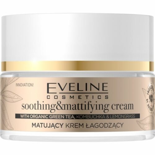 Eveline Cosmetics Organic Gold lehký zmatňující pleťový krém