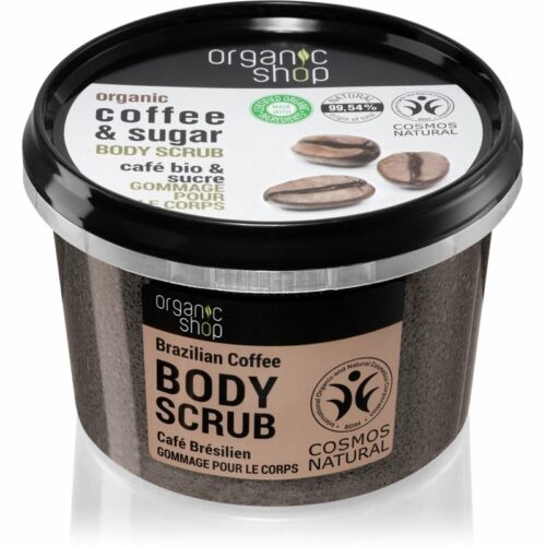 Organic Shop Organic Coffee & Sugar kávový tělový peeling 250