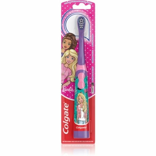 Colgate Kids Barbie bateriový dětský zubní