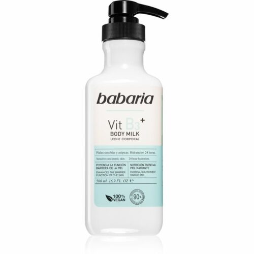 Babaria Vitamin B3 zvláčňující hydratační tělové mléko pro