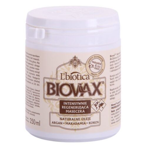 L’biotica Biovax Natural Oil revitalizační maska pro