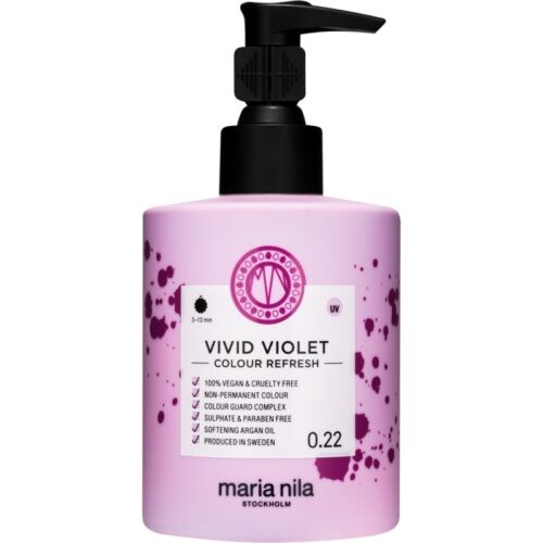 Maria Nila Colour Refresh Vivid Violet jemná vyživující maska bez permanentních barevných