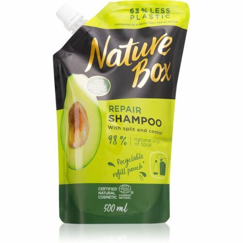 Nature Box Avocado hloubkově regenerační šampon na roztřepené