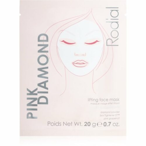 Rodial Pink Diamond Lifting Face Mask liftingová plátýnková