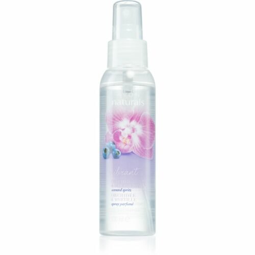 Avon Naturals Care Vibrant Orchid & Blueberry tělový sprej