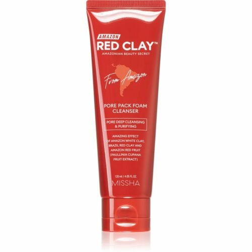 Missha Amazon Red Clay™ hloubkově čisticí pěna