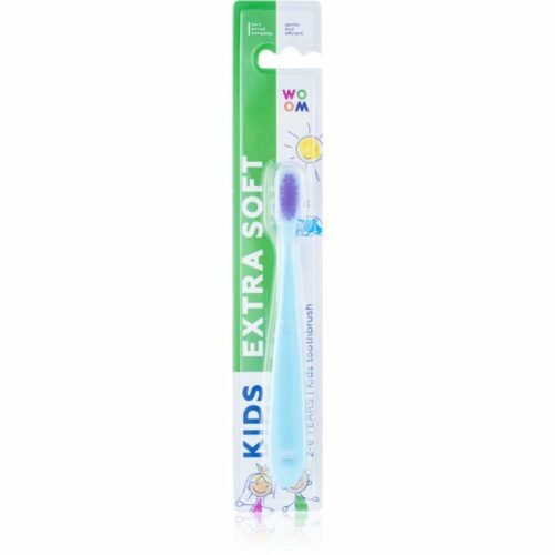 WOOM Toothbrush Kids Extra Soft zubní kartáček pro