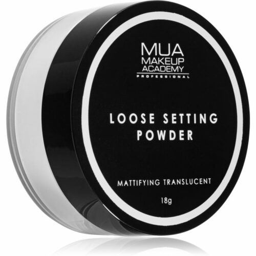 MUA Makeup Academy Matte transparentní sypký pudr