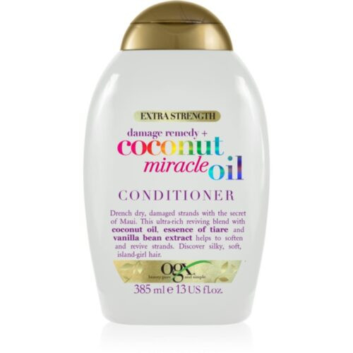 OGX Coconut Miracle Oil kondicionér pro posílení vlasů