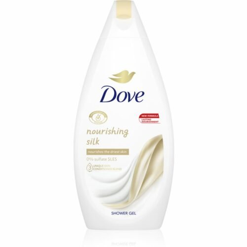 Dove Nourishing Silk vyživující sprchový gel pro jemnou
