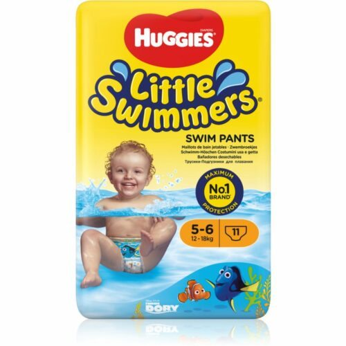Huggies Little Swimmers 5-6 jednorázové plenkové plavky