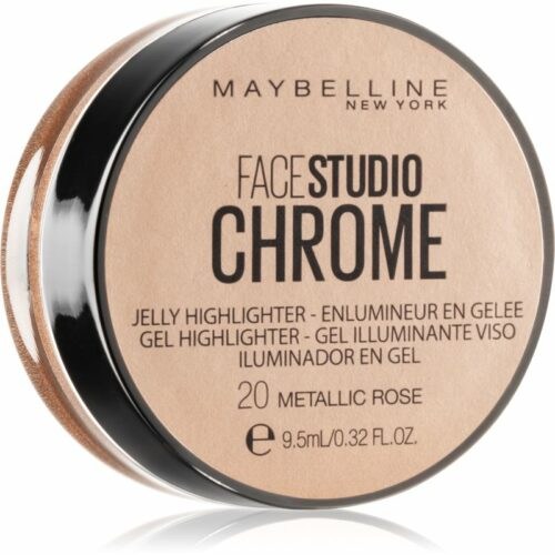 Maybelline Face Studio Chrome Jelly Highlighter gelový rozjasňovač
