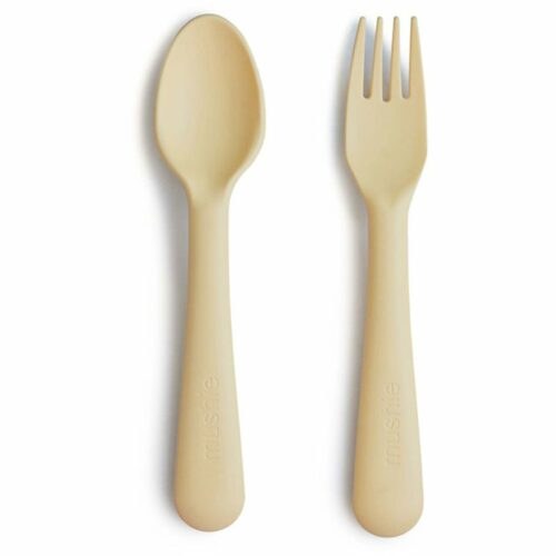 Mushie Fork and Spoon Set příbor
