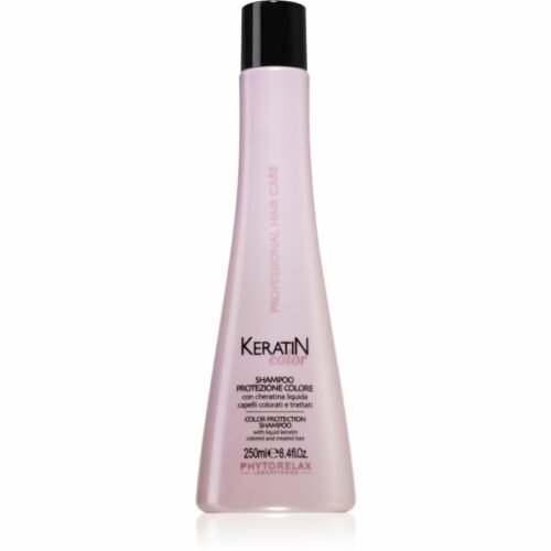 Phytorelax Laboratories Keratin Color šampon pro poškozené barvené