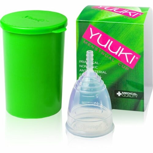 Yuuki Soft 1 + kelímek menstruační kalíšek velikost small (⌀ 41 mm