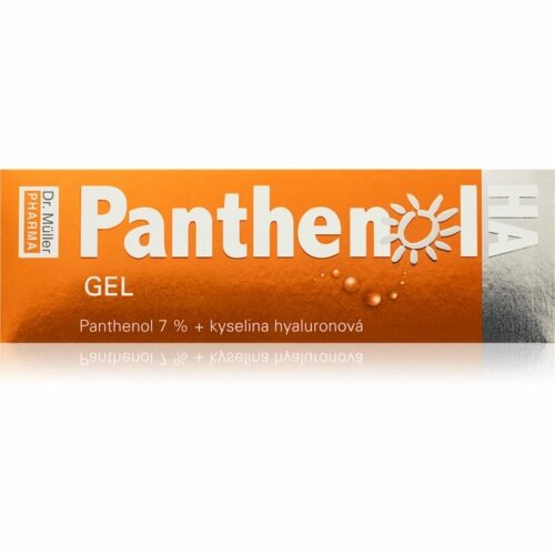 Dr. Müller Panthenol HA gel 7% zklidňující gel po opalování s kyselinou hyaluronovou