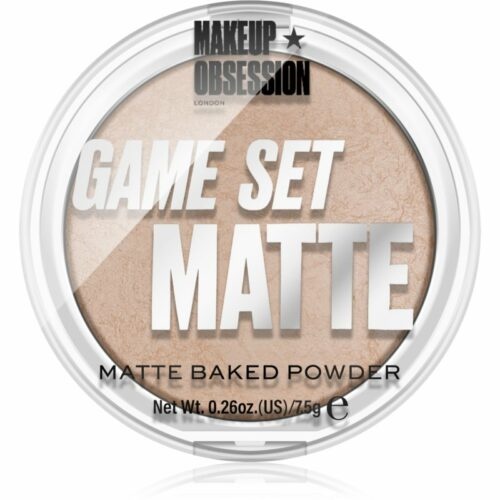 Makeup Obsession Game Set Matte zapečený matující pudr