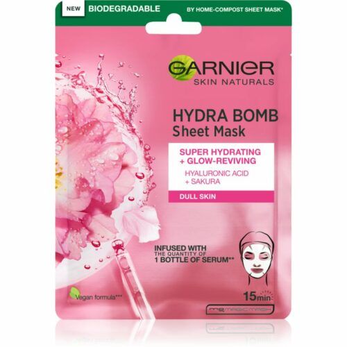 Garnier Skin Naturals Hydra Bomb plátýnková maska