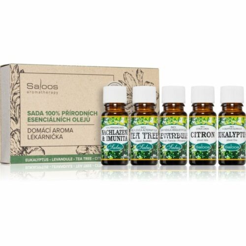 Saloos Aromaterapie Domácí Aroma Lékárnička sada sada přírodních