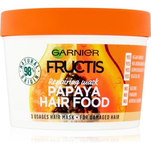 Garnier Fructis Papaya Hair Food obnovující maska