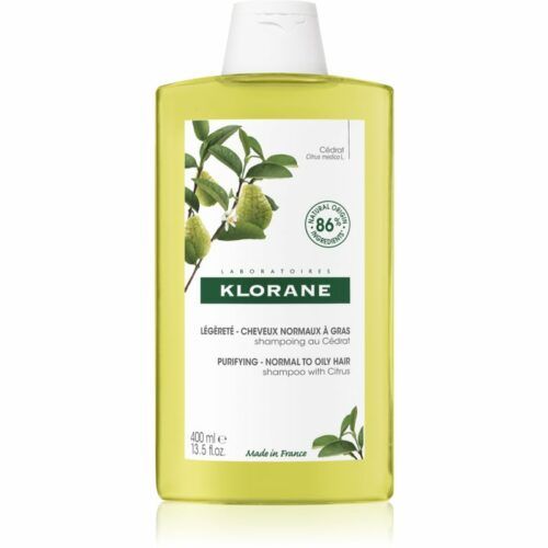 Klorane Cédrat čisticí šampon pro normální až