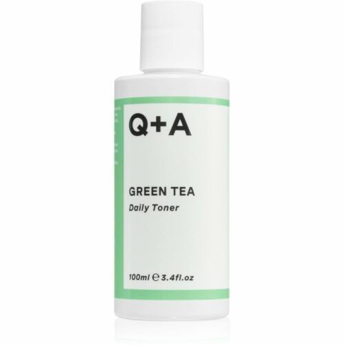 Q+A Green Tea čisticí pleťové tonikum se