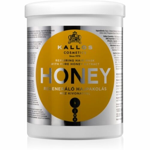 Kallos Honey intenzivní hydratační maska pro suché