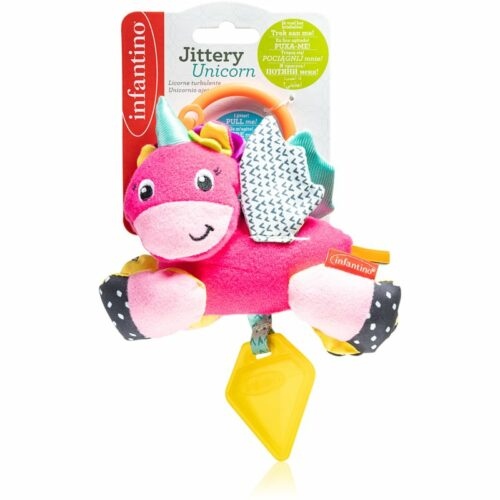 Infantino Unicorn kontrastní závěsná hračka s