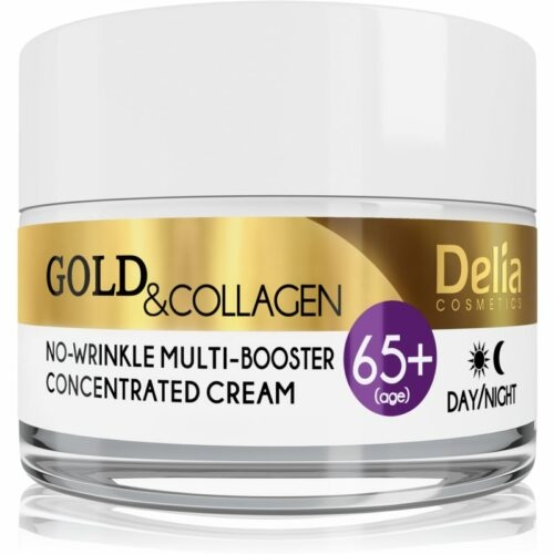 Delia Cosmetics Gold & Collagen 65+ protivráskový krém