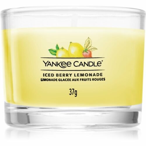 Yankee Candle Iced Berry Lemonade votivní svíčka glass